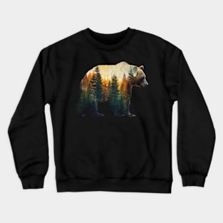 Grizzly Bear Diets Crewneck Sweatshirt